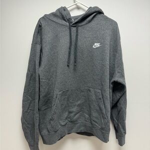 Nike dark grey hoodie